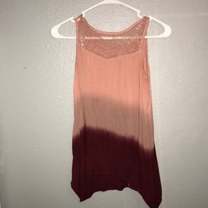 Ombré tank top